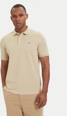 T-shirt męski casualowy Gant ze sklepu: MODIVO w kategorii: T-shirty męskie - zdjęcie WP-EBWP-BKLVO-LN0_0000306143654