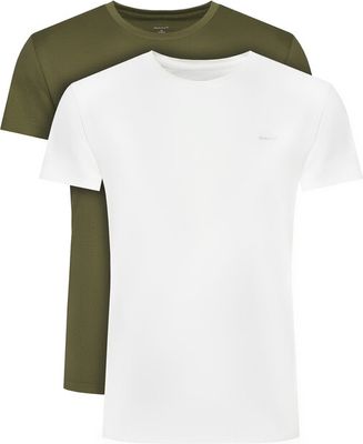 T-shirt męski Gant ze sklepu: MODIVO w kategorii: T-shirty męskie - zdjęcie WP-EBWP-BKLVO-LN0_0000306143692