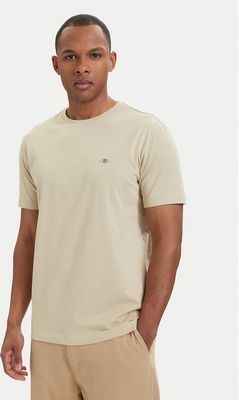 T-shirt męski Gant ze sklepu: MODIVO w kategorii: T-shirty męskie - zdjęcie WP-EBWP-BKLVO-LN0_0000306143883