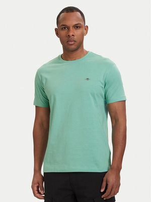 T-shirt męski Gant ze sklepu: MODIVO w kategorii: T-shirty męskie - zdjęcie WP-EBWP-BKLVO-LN0_0000306143920