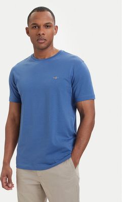 T-shirt męski Gant ze sklepu: MODIVO w kategorii: T-shirty męskie - zdjęcie WP-EBWP-BKLVO-LN0_0000306143944