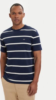 T-shirt męski Gant ze sklepu: MODIVO w kategorii: T-shirty męskie - zdjęcie WP-EBWP-BKLVO-LN0_0000306143999