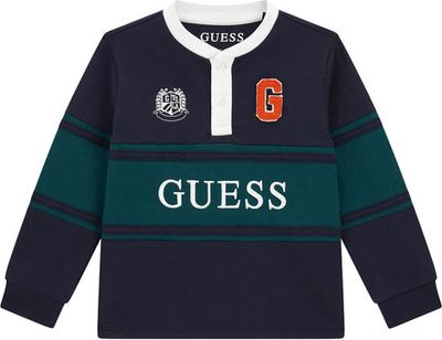 T-shirt chłopięce jesienny Guess ze sklepu: MODIVO w kategorii: T-shirty chłopięce - zdjęcie WP-EBWP-BKLVO-LN0_0000306145634