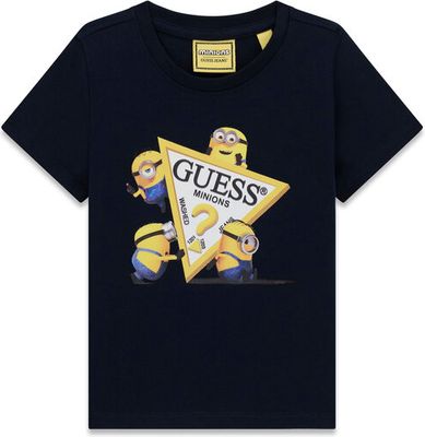 T-shirt chłopięce na lato Guess Jeans ze sklepu: MODIVO w kategorii: T-shirty chłopięce - zdjęcie WP-EBWP-BKLVO-LN0_0000306145672