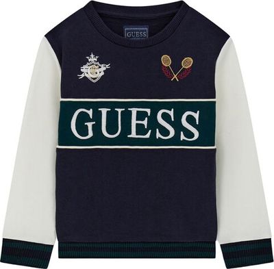 Bluza chłopięca na zimę Guess ze sklepu: MODIVO w kategorii: Bluzy chłopięce - zdjęcie WP-EBWP-BKLVO-LN0_0000306146914