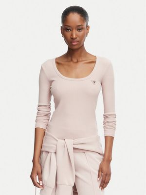 Bluzka damska na wiosnę casual Guess ze sklepu: MODIVO w kategorii: Bluzki damskie - zdjęcie WP-EBWP-BKLVO-LN0_0000306147065