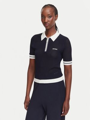 Bluzka damska casualowa Guess ze sklepu: MODIVO w kategorii: Bluzki damskie - zdjęcie WP-EBWP-BKLVO-LN0_0000306147546