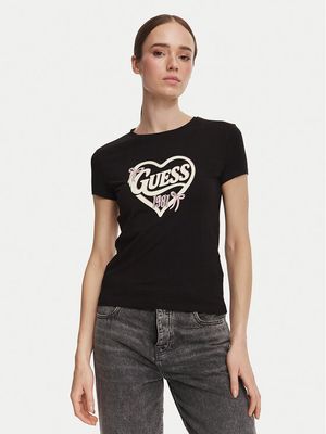 Guess - Bluzka damska w stylu młodzieżowym ze sklepu: MODIVO w kategorii: Bluzki damskie - zdjęcie WP-EBWP-BKLVO-LN0_0000306148284