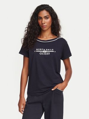 Bluzka damska Guess ze sklepu: MODIVO w kategorii: Bluzki damskie - zdjęcie WP-EBWP-BKLVO-LN0_0000306149434