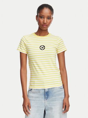 Bluzka damska casual Guess ze sklepu: MODIVO w kategorii: Bluzki damskie - zdjęcie WP-EBWP-BKLVO-LN0_0000306149458