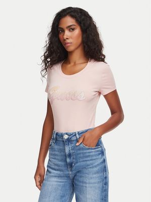 Bluzka damska Guess ze sklepu: MODIVO w kategorii: Bluzki damskie - zdjęcie WP-EBWP-BKLVO-LN0_0000306149465