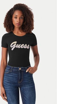Guess - Bluzka damska na wiosnę ze sklepu: MODIVO w kategorii: Bluzki damskie - zdjęcie WP-EBWP-BKLVO-LN0_0000306149489