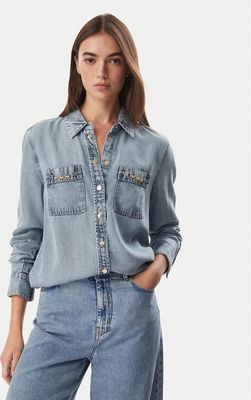 Koszula damska casual Guess ze sklepu: MODIVO w kategorii: Koszule damskie - zdjęcie WP-EBWP-BKLVO-LN0_0000306149809
