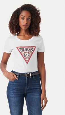 Guess - Bluzka damska ze sklepu: MODIVO w kategorii: Bluzki damskie - zdjęcie WP-EBWP-BKLVO-LN0_0000306150034