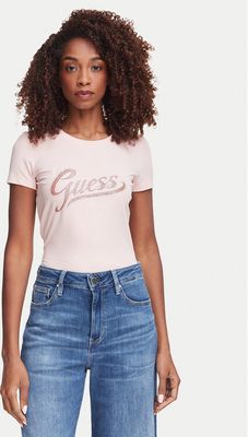 Guess - Bluzka damska na wiosnę młodzieżowa ze sklepu: MODIVO w kategorii: Bluzki damskie - zdjęcie WP-EBWP-BKLVO-LN0_0000306150065