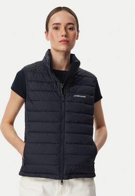 Kamizelka damska casual Guess Jeans ze sklepu: MODIVO w kategorii: Kamizelki damskie - zdjęcie WP-EBWP-BKLVO-LN0_0000306150102