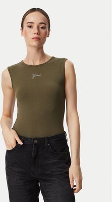 Bluzka damska casual Guess ze sklepu: MODIVO w kategorii: Bluzki damskie - zdjęcie WP-EBWP-BKLVO-LN0_0000306150355