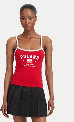 Bluzka damska Guess Jeans ze sklepu: MODIVO w kategorii: Bluzki damskie - zdjęcie WP-EBWP-BKLVO-LN0_0000306150409