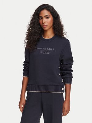 Bluza damska w stylu młodzieżowym Guess ze sklepu: MODIVO w kategorii: Bluzy damskie - zdjęcie WP-EBWP-BKLVO-LN0_0000306150713