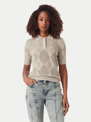Bluzka damska Guess ze sklepu: MODIVO w kategorii: Bluzki damskie - zdjęcie WP-EBWP-BKLVO-LN0_0000306150737