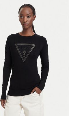 Sweter damski Guess ze sklepu: MODIVO w kategorii: Swetry damskie - zdjęcie WP-EBWP-BKLVO-LN0_0000306150904