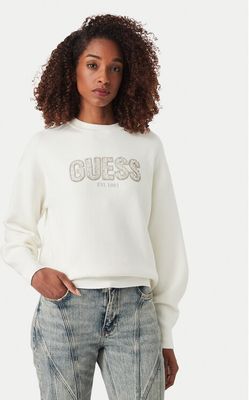 Sweter damski na zimę Guess ze sklepu: MODIVO w kategorii: Swetry damskie - zdjęcie WP-EBWP-BKLVO-LN0_0000306150959