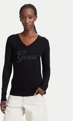 Sweter damski Guess ze sklepu: MODIVO w kategorii: Swetry damskie - zdjęcie WP-EBWP-BKLVO-LN0_0000306150966