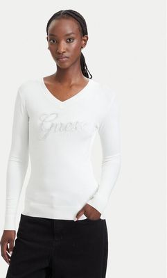 Sweter damski na zimę Guess ze sklepu: MODIVO w kategorii: Swetry damskie - zdjęcie WP-EBWP-BKLVO-LN0_0000306150980