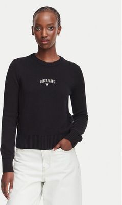 Sweter damski casual Guess Jeans ze sklepu: MODIVO w kategorii: Swetry damskie - zdjęcie WP-EBWP-BKLVO-LN0_0000306151055