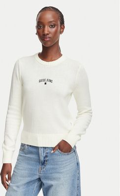 Sweter damski na zimę Guess Jeans ze sklepu: MODIVO w kategorii: Swetry damskie - zdjęcie WP-EBWP-BKLVO-LN0_0000306151086