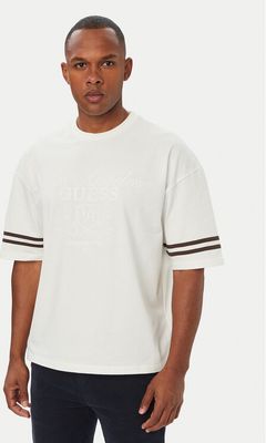 T-shirt męski casualowy Guess ze sklepu: MODIVO w kategorii: T-shirty męskie - zdjęcie WP-EBWP-BKLVO-LN0_0000306151413