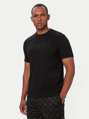 T-shirt męski na wiosnę młodzieżowy Guess ze sklepu: MODIVO w kategorii: T-shirty męskie - zdjęcie WP-EBWP-BKLVO-LN0_0000306151420