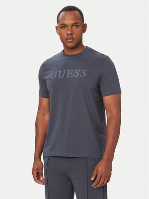 Guess - T-shirt męski młodzieżowy ze sklepu: MODIVO w kategorii: T-shirty męskie - zdjęcie WP-EBWP-BKLVO-LN0_0000306151451