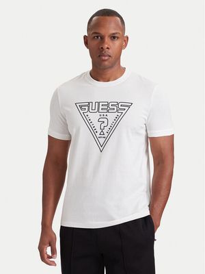 T-shirt męski Guess ze sklepu: MODIVO w kategorii: T-shirty męskie - zdjęcie WP-EBWP-BKLVO-LN0_0000306151505