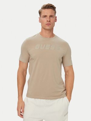Guess - T-shirt męski młodzieżowy ze sklepu: MODIVO w kategorii: T-shirty męskie - zdjęcie WP-EBWP-BKLVO-LN0_0000306151543