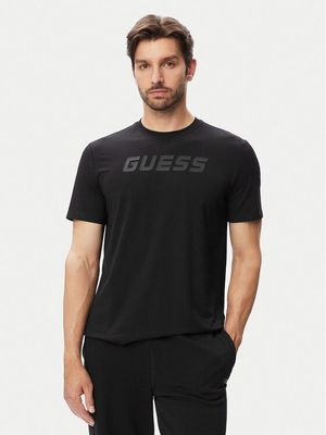 T-shirt męski na wiosnę Guess ze sklepu: MODIVO w kategorii: T-shirty męskie - zdjęcie WP-EBWP-BKLVO-LN0_0000306151581