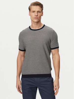 T-shirt męski casualowy Bugatti ze sklepu: MODIVO w kategorii: T-shirty męskie - zdjęcie WP-EBWP-BKLVO-LN0_0000306152021