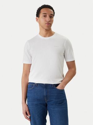 T-shirt męski casual Bugatti ze sklepu: MODIVO w kategorii: T-shirty męskie - zdjęcie WP-EBWP-BKLVO-LN0_0000306152212