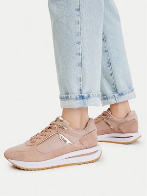 Buty sportowe damskie na wiosnę Guess ze sklepu: MODIVO w kategorii: Buty sportowe damskie - zdjęcie WP-EBWP-BKLVO-LN0_0000306154490
