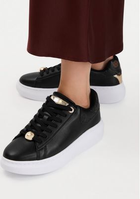 Buty sportowe damskie na wiosnę Guess ze sklepu: MODIVO w kategorii: Buty sportowe damskie - zdjęcie WP-EBWP-BKLVO-LN0_0000306154568
