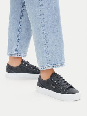 Buty sportowe damskie na wiosnę Guess ze sklepu: MODIVO w kategorii: Buty sportowe damskie - zdjęcie WP-EBWP-BKLVO-LN0_0000306154667