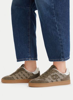 Guess - Buty sportowe damskie na wiosnę ze sklepu: MODIVO w kategorii: Buty sportowe damskie - zdjęcie WP-EBWP-BKLVO-LN0_0000306154735