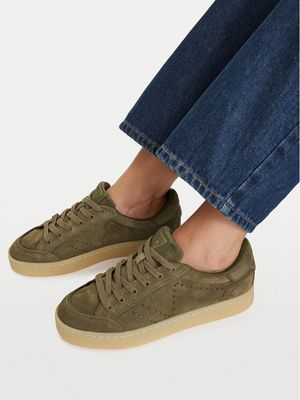 Buty sportowe damskie na wiosnę Guess ze sklepu: MODIVO w kategorii: Buty sportowe damskie - zdjęcie WP-EBWP-BKLVO-LN0_0000306154742