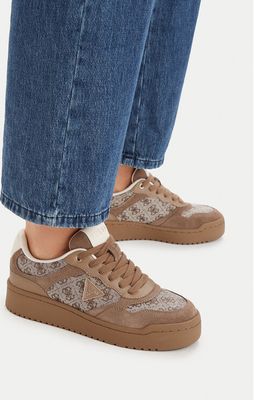 Guess - Buty sportowe damskie na wiosnę ze sklepu: MODIVO w kategorii: Buty sportowe damskie - zdjęcie WP-EBWP-BKLVO-LN0_0000306154865