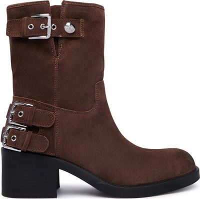 Botki jesienne Guess ze sklepu: MODIVO w kategorii: Botki - zdjęcie WP-EBWP-BKLVO-LN0_0000306154896
