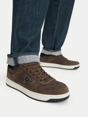 Buty sportowe męskie na jesień Guess ze sklepu: MODIVO w kategorii: Buty sportowe męskie