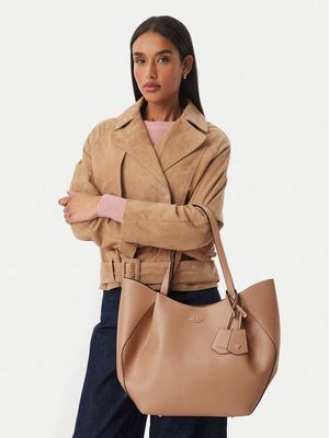 Shopper bag elegancka Guess ze sklepu: MODIVO w kategorii: Torby Shopper bag - zdjęcie WP-EBWP-BKLVO-LN0_0000306155954
