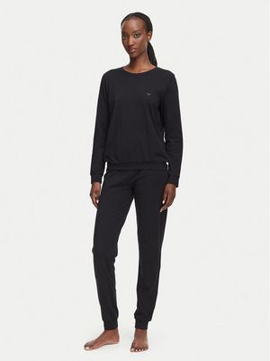Piżama bez wzorów Emporio Armani Underwear ze sklepu: MODIVO w kategorii: Piżamy damskie - zdjęcie WP-EBWP-BKLVO-LN0_0000306159419