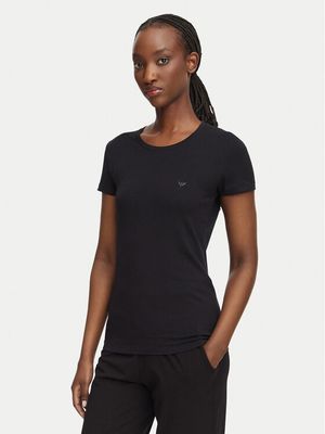 Bluzka damska casual wiosenna Emporio Armani Underwear ze sklepu: MODIVO w kategorii: Bluzki damskie - zdjęcie WP-EBWP-BKLVO-LN0_0000306159426