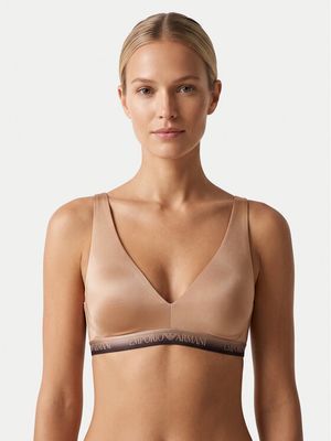 Biustonosz bez wzorów Emporio Armani Underwear ze sklepu: MODIVO w kategorii: Biustonosze - zdjęcie WP-EBWP-BKLVO-LN0_0000306159525